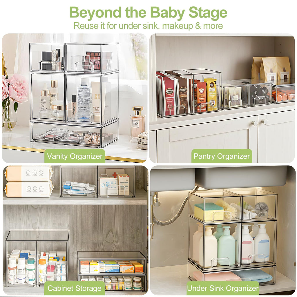 Acrylic Stackable Bottle Storage Organizer X24565