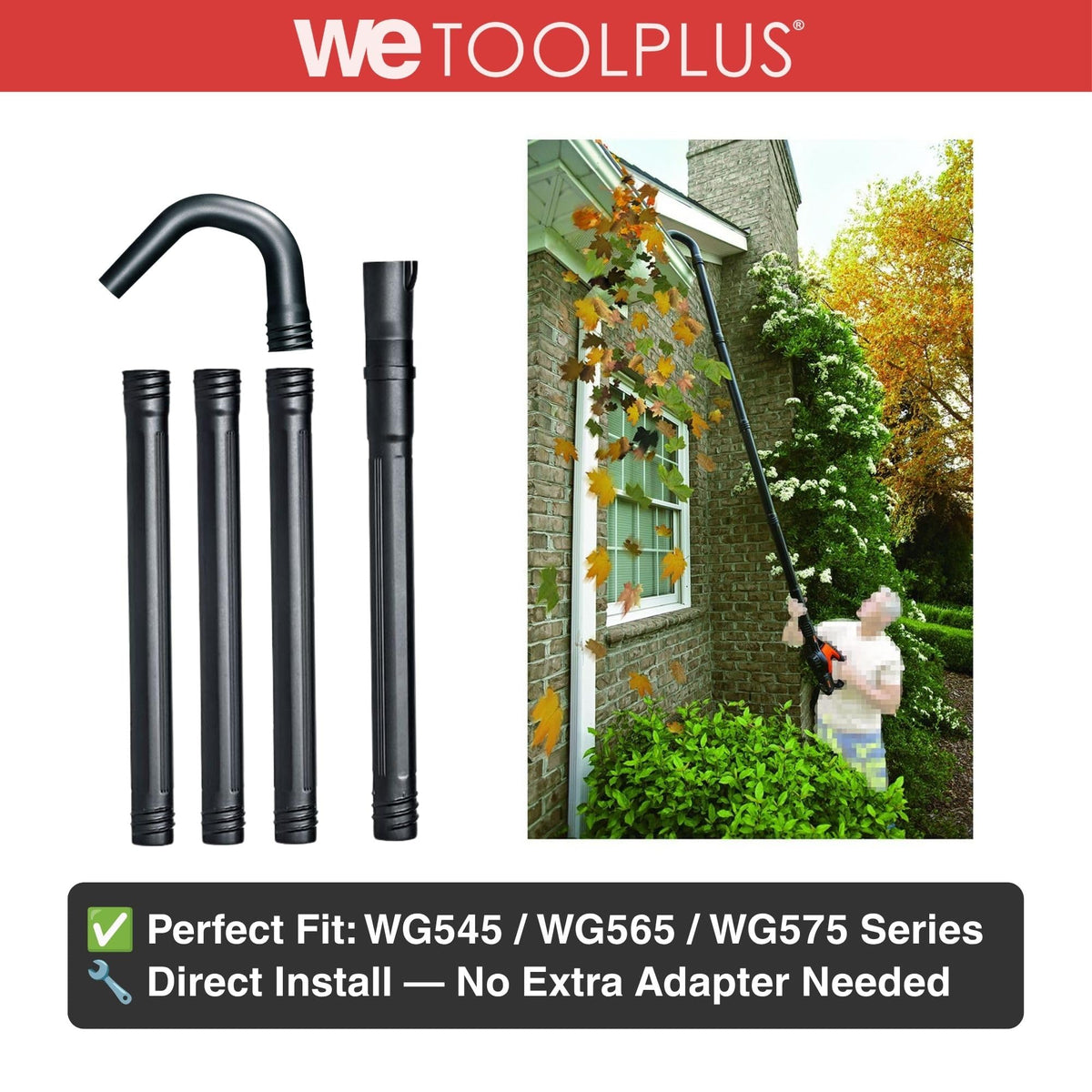 Gutter Cleaning Kit for Leaf Blowers J684866
