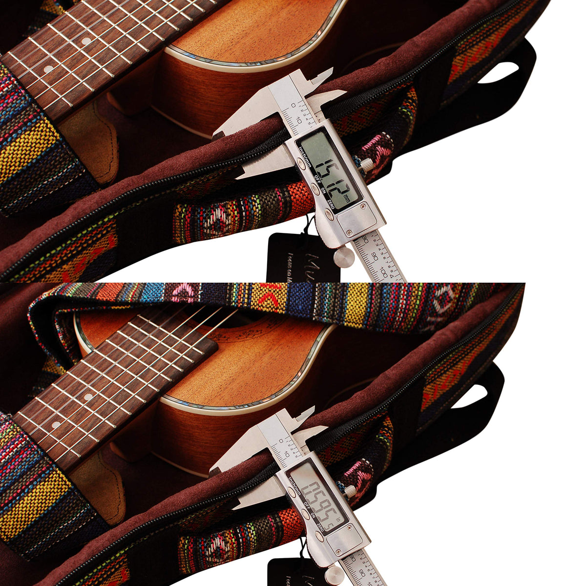 0.6" Thick Padded Guitalele Guitar Case & Bag H1885